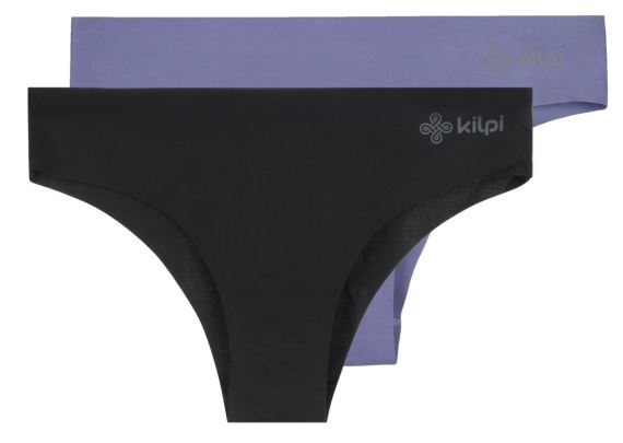Dámské funkční kalhotky 2 pack Kilpi Nelia-W Černá/tmavě modrá