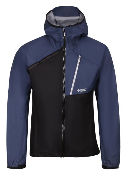 Pánská hardshellová bunda Direct Alpine Cyclone black/navy Pánská hardshellová bunda Direct Alpine Cyclone black/navy