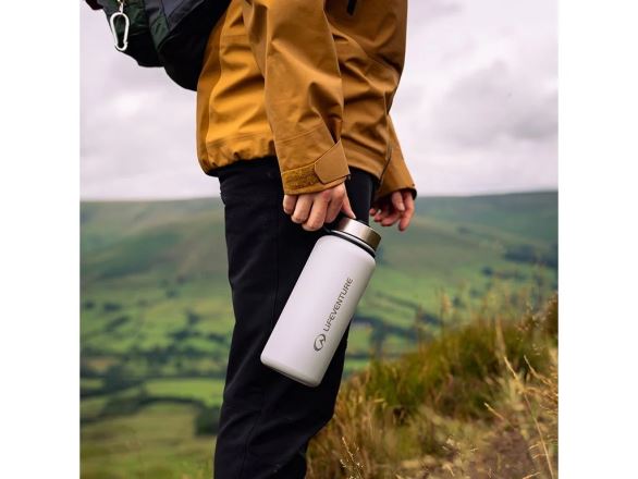 Termoska Lifeventure Steel Flask khaki (9)