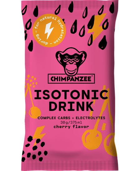 Energetický nápoj Chimpanzee Isotonic Drink 30 cherry