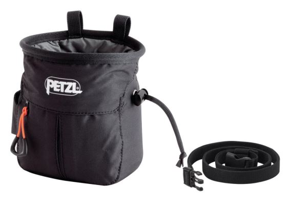 Pytlík na magnézium Petzl Sakapoche Black