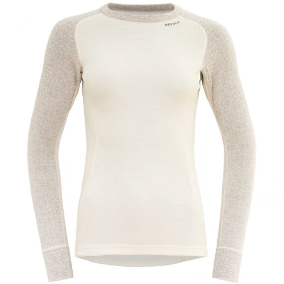 Dámské merino triko Devold Duo Active 205 Shirt WMN raw white