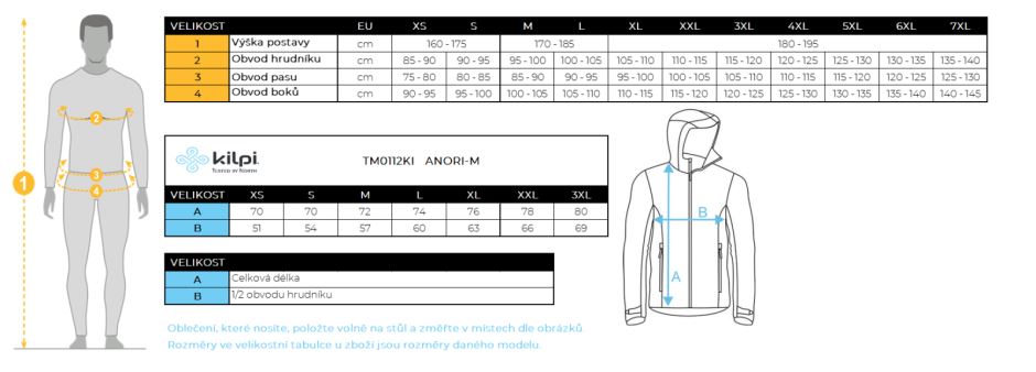 Pánská běžecká bunda Kilpi Anori-M BLK (7)