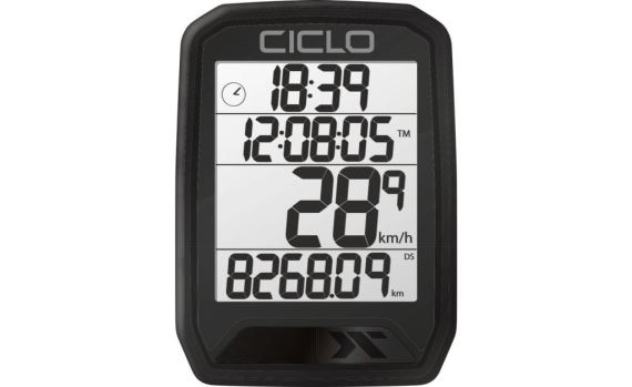 Tachometr CicloSport Protos 113 drátový černý