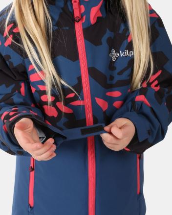 Dívčí lyžařská bunda Kilpi Samara-JG dark blue (4)