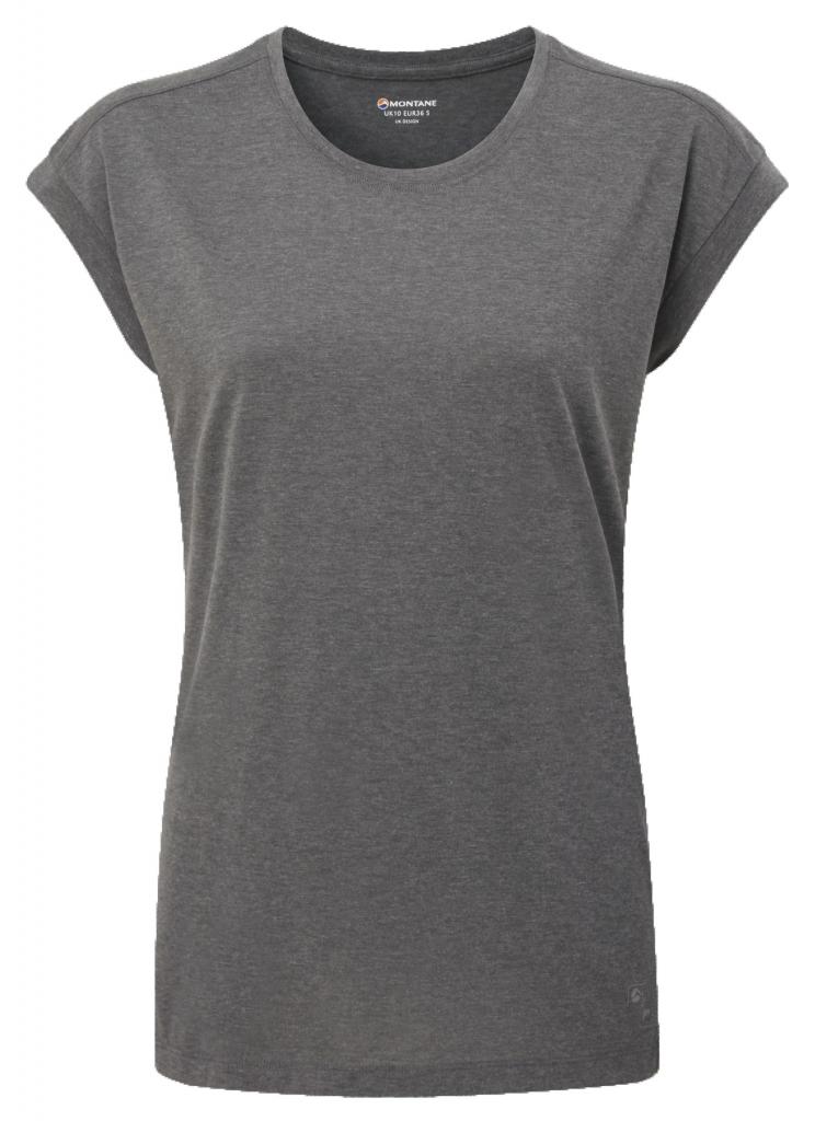 Dámské tričko Montane Womens Trad T-Shirt 2.0 Slate L
