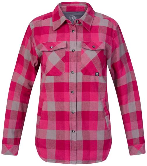 Dámská košile Rafiki MOJARRA pink robin plaid