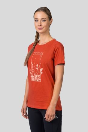 Dámské tričko Hannah Chucki mecca orange (4)