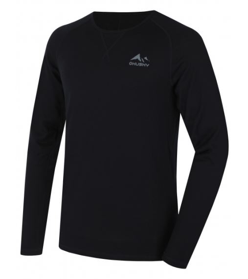 Pánské merino triko Husky MEROW M black, velikost