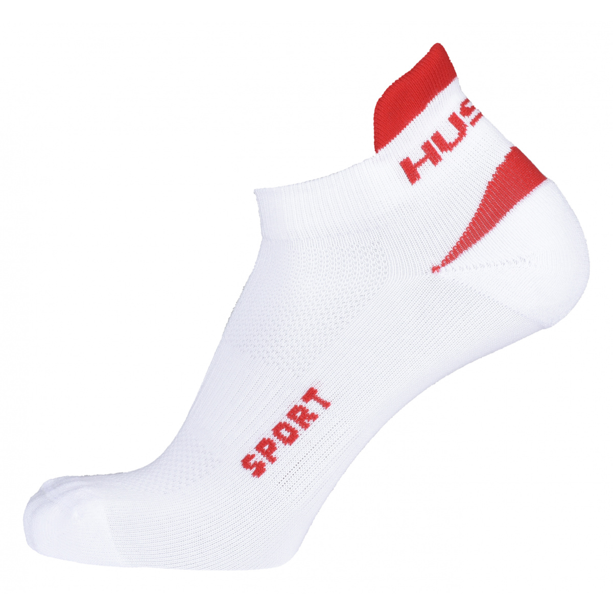 Ponožky HUSKY Sport bílá/červená M (36-40)