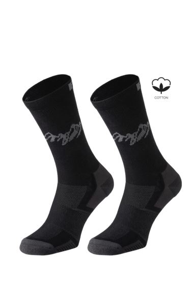Ponožky R2 Hike 2Pack černá, šedá