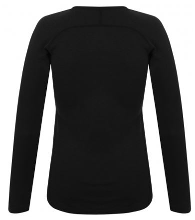Dámské merino triko Husky MERTEE L black, velikost (1)