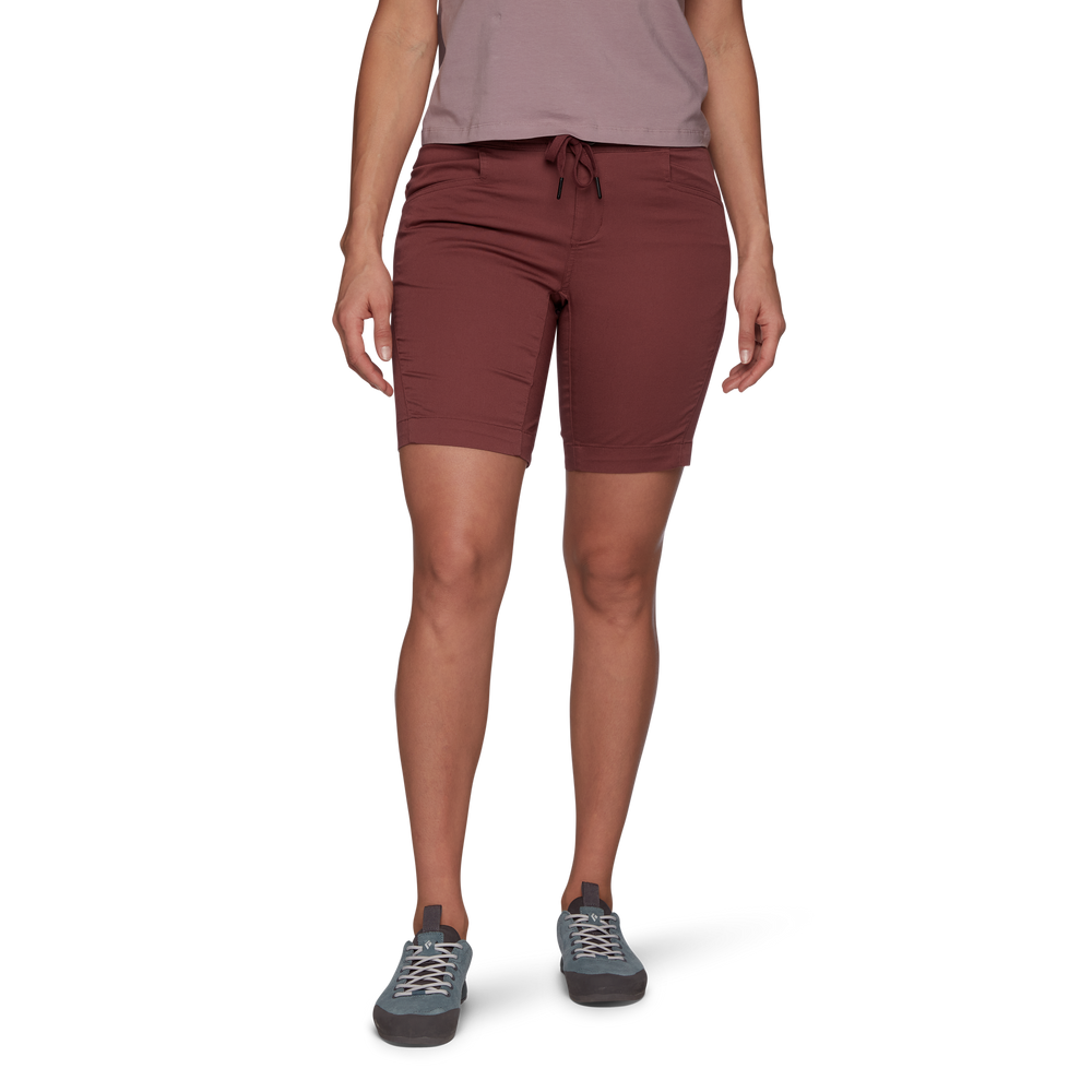 Dámské lezecké kraťasy Black Diamond Credo Shorts Cherrywood L/10