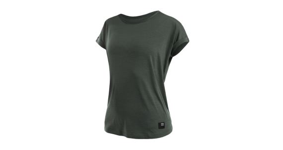 Dámské funkční triko Sensor Merino Air Traveller Olive green