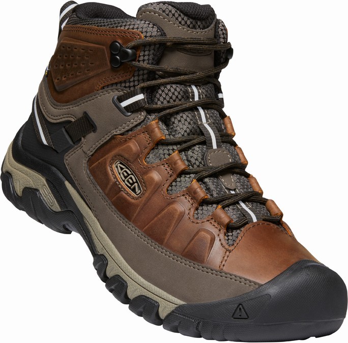 Pánské pohorky KEEN Targhee III Mid WP Men chestnut/mulch 11 UK