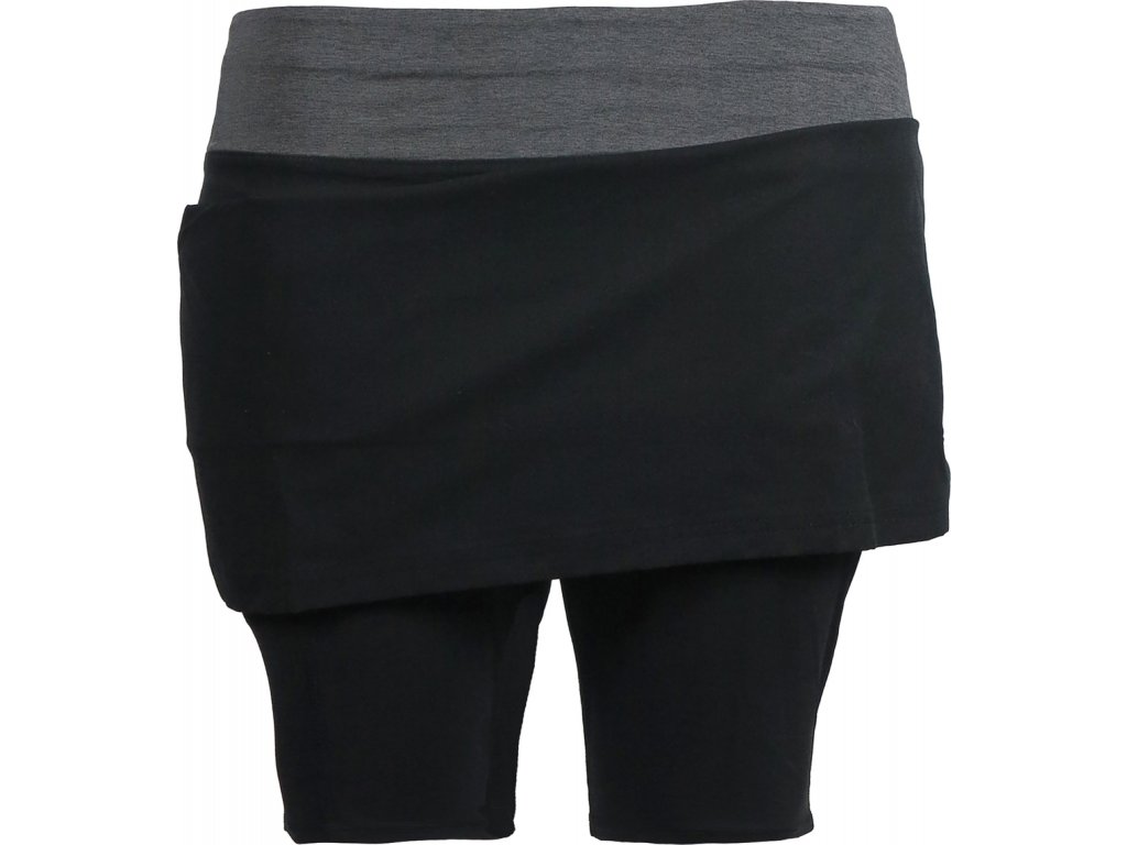 Dámská šortková sukně SKHOOP Outdoor Knee Skort černá L