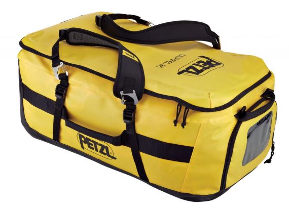 Cestovní taška PetzL DuffeL 85L Yellow/Black