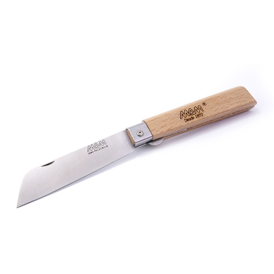 Zavírací nůž s pojistkou MAM Operario 2041 8,8 cm buk