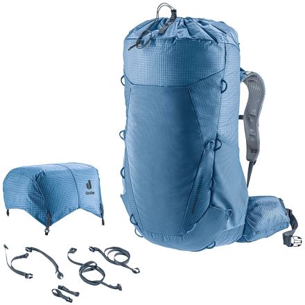 Batoh Deuter Aircontact Ultra 50 + 5 savanna-raisin (7)