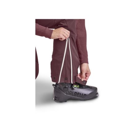 Dámské softshellové a skialpinistické kalhoty Ortovox W's Col Becchei Pants Black raven (3)