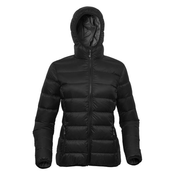 Dámská péřová bunda Warmpeace Tacoma Lady black/black