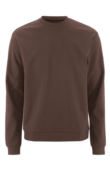 Pánská mikina Craft ADV Join RN Sweat hnědá: přední pohled na pánskou mikinu.