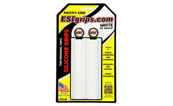 Gripy ESI Grips Racer's Edge white