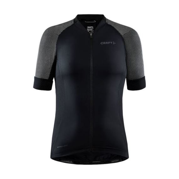 Dámský cyklistický dres s krátkým rukávem CRAFT ADV Endur Lumen černá