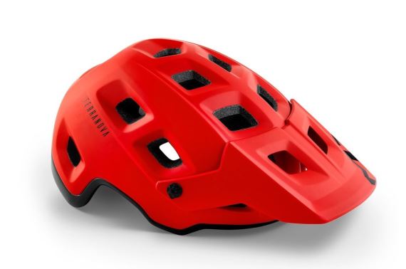 Cyklistická helma MET Terranova červená matná/lesklá