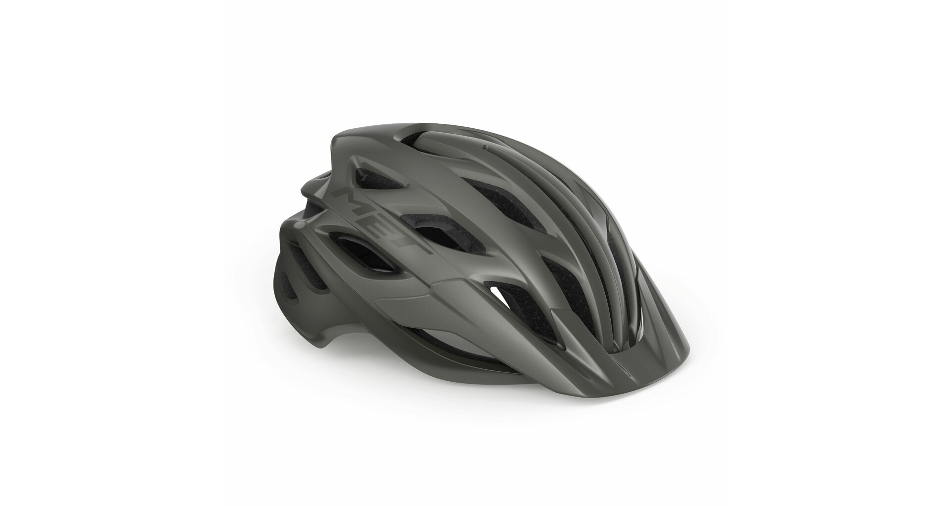 Cyklistická MTB helma MET Veleno titanium METalická matná L(58-61)