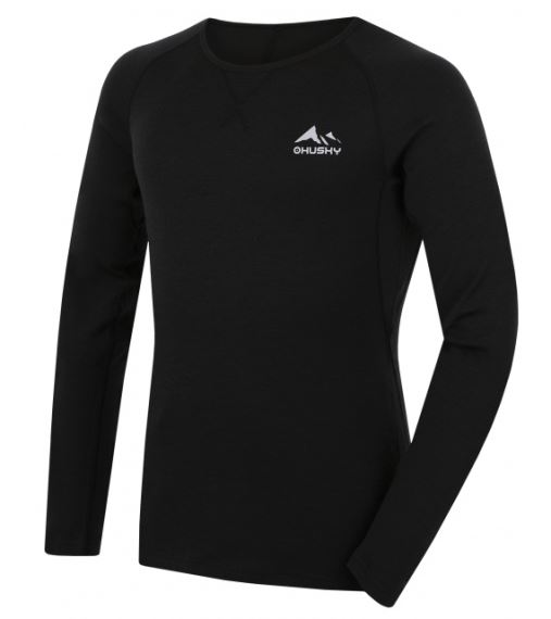Pánské merino triko Husky MERTEE M black, velikost