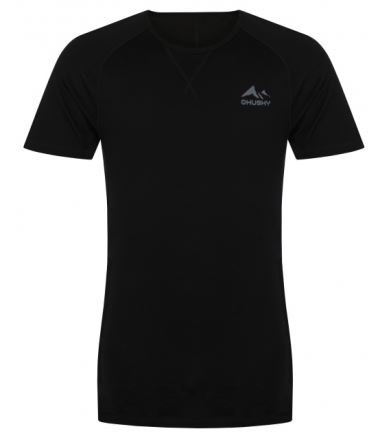 Pánské merino triko Husky Mersa M black (2)