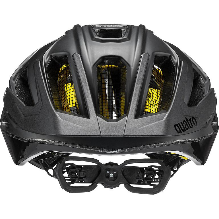 Cyklistická helma UVEX Quatro CC MIPS, All black 56-61