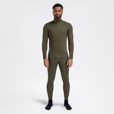 Pánské termo spodky Aclima WarmWool Longs Man jet black (3)
