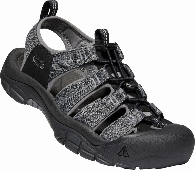 Pánské sandály Keen Newport H2 M black/steel 10,5 UK