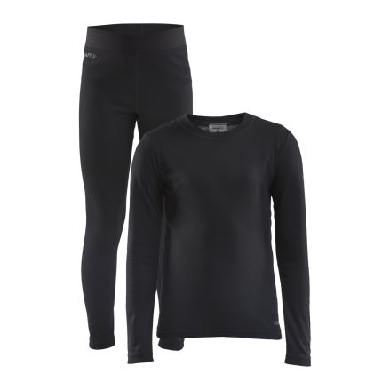 Dětský funkční set Craft Core Warmp Baselayer černá