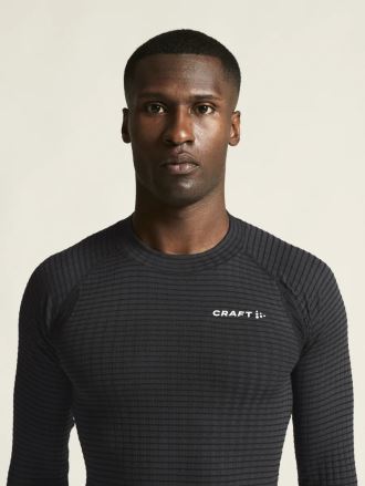 Pánské termotriko Craft Wool Extreme X LS černá (6)