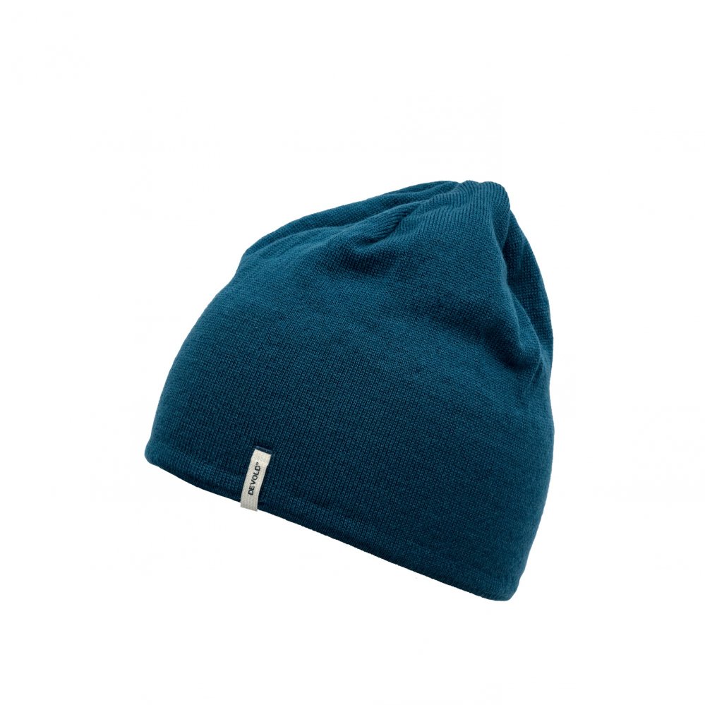 Vlněná čepice Devold Friends merino Beanie Flood