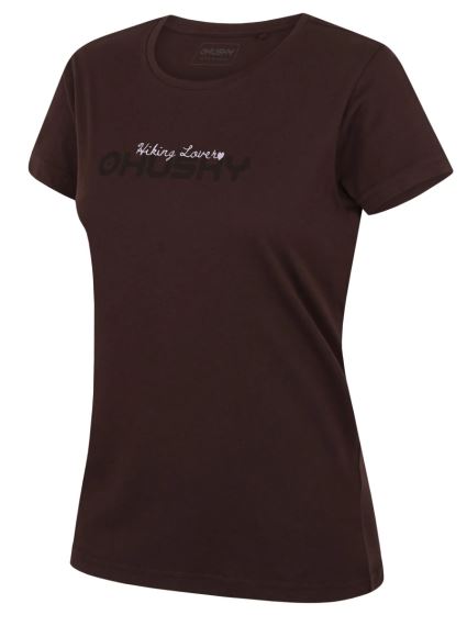 Dámské tričko Husky Tee Hike brown