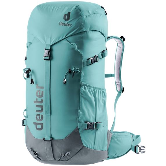 Dámský turistický batoh Deuter Gravity Expedition 45+L SL dustblue/graphite