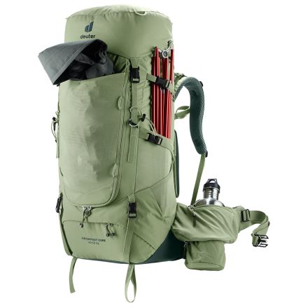Dámský turistický batoh Deuter Aircontact Core 45+10 SL grove-ivy (5)