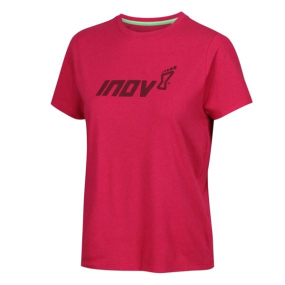 Dámské tričko Inov-8 Graphic Tee "Inov-8" W pink
