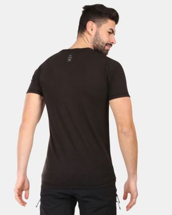 Pánské tričko z merino vlny Kilpi SLOPER-M BLK (1)