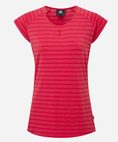 Dámské tričko Mountain Equipment W´s Equinox Tee virtual pink stripe