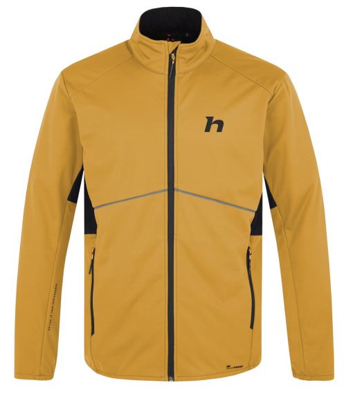 Pánská běžecká bunda Hannah Nordic golden yellow/anthracite