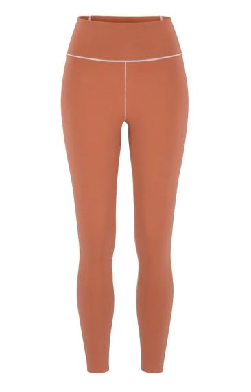 Dámské legíny Craft Collective 7/8 Tights červená - celkový pohled na produkt.