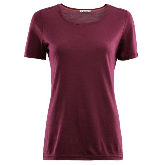 Dámské tričko Aclima LightWool zinfandel