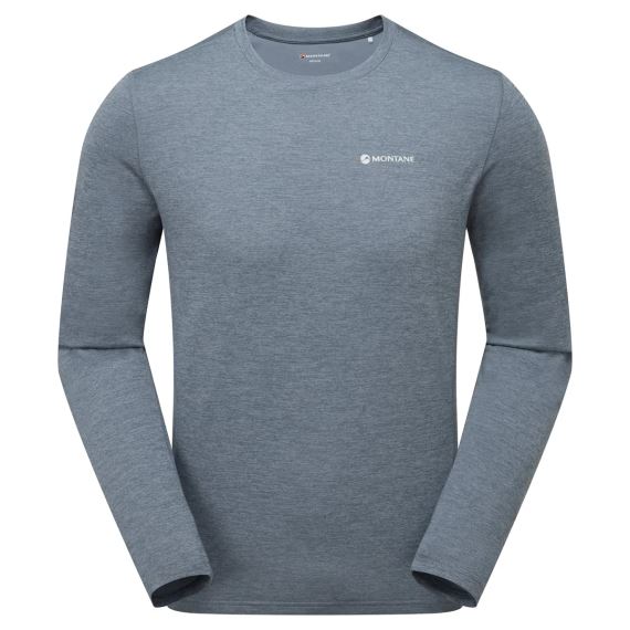 Pánské funkční triko Montane Dart Long Sleeve T-Shirt stone blue