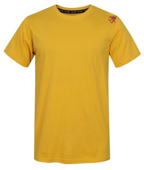 Pánské lezecké triko s krátkým rukávem Rafiki Slack lemon curry ll