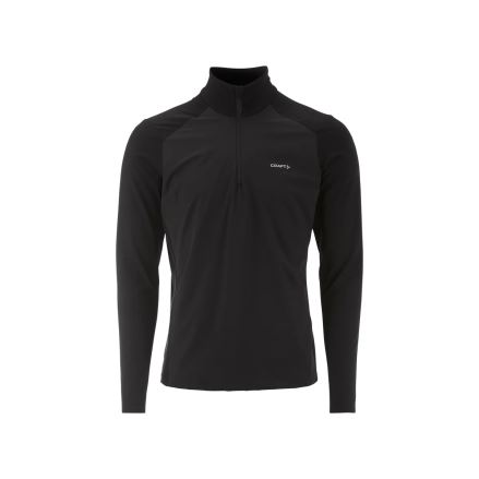 Pánské triko Craft Wool Wind HZ LS black